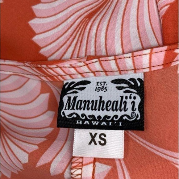 Manuhealii authentic tribal pattern dress.  Size XS - Picture 4 of 4